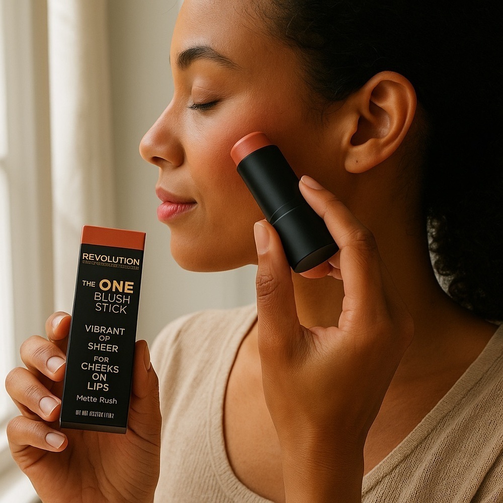 ❄️ Makeup Revolution | The One Blush Stick Matte Rush